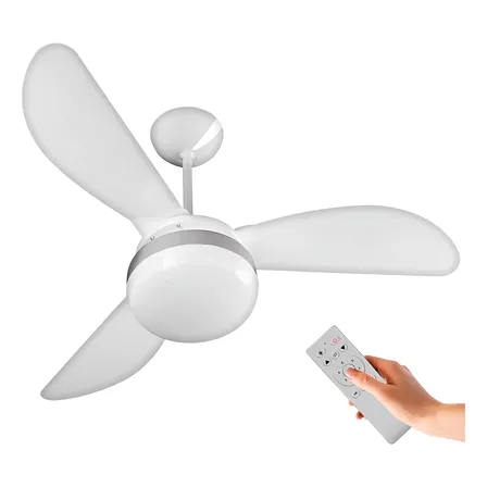 Ventilador De Teto Ventisol Fênix Inverter Controle - Bivolt 96 Cm Branco 127/220v Plástico 3