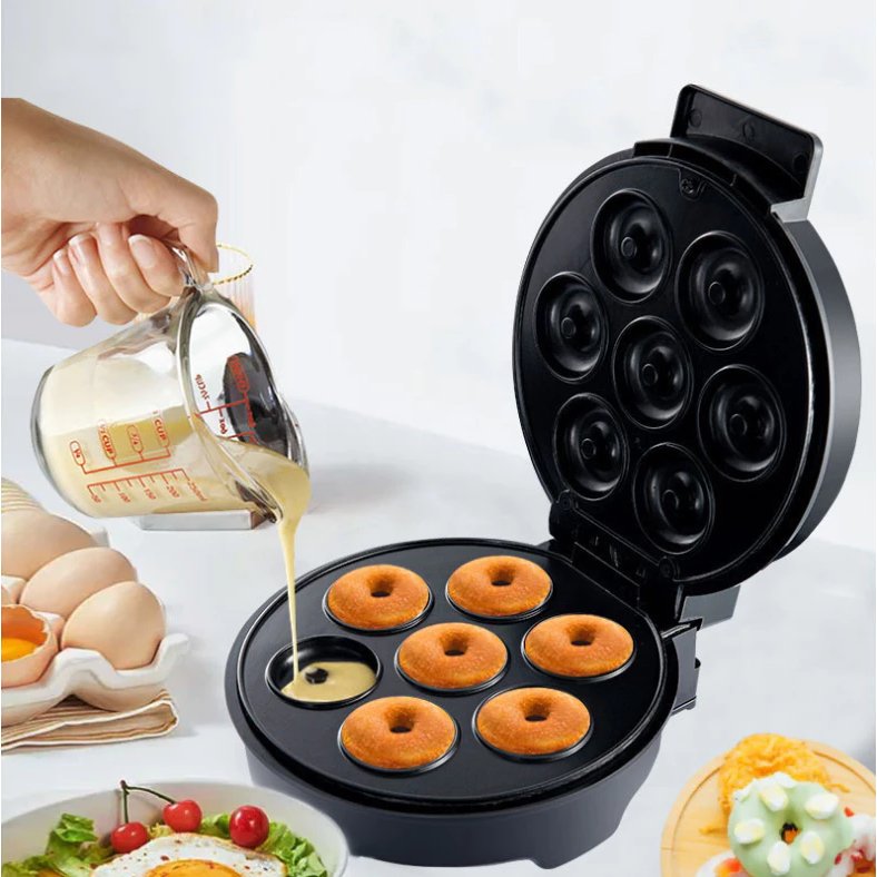Máquina de Fazer Donuts Rosquinhas Confeitaria 110V