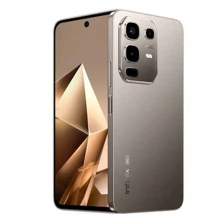 Smartphone Infinix Note 50x 5g 8gb Ram 256gb De Armazenamento Tela 6,78  Polegadas Hd+ 120hz Câmera 50mp + Selfie 8mp Bateria 5200mah Nfc, Dts Áudio - Cor Cinza