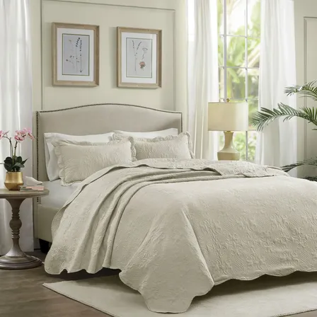 Kit Cobre Leito Colcha Cama Queen 240x260 Dupla Face Jogo