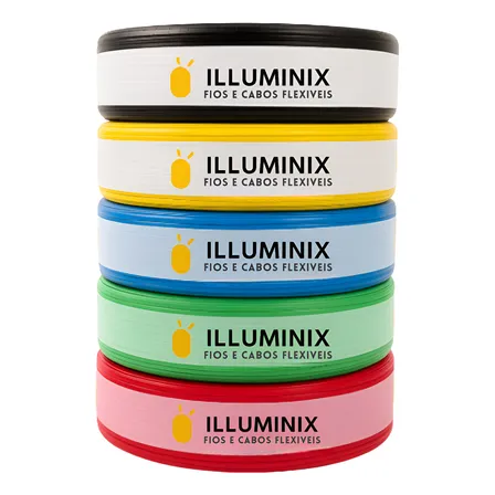 Cabo Flexivel 2,5mm Rolo Com 100 Metros 750v Fio Unipolar