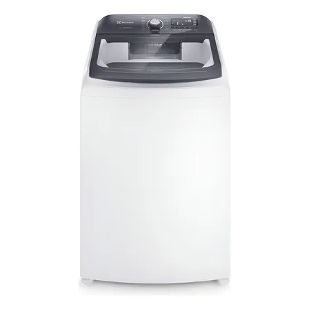 Máquina De Lavar 15kg Electrolux Premium Care Com Cesto Inox, Jet&clean E Time Control Lec15 127v Branco