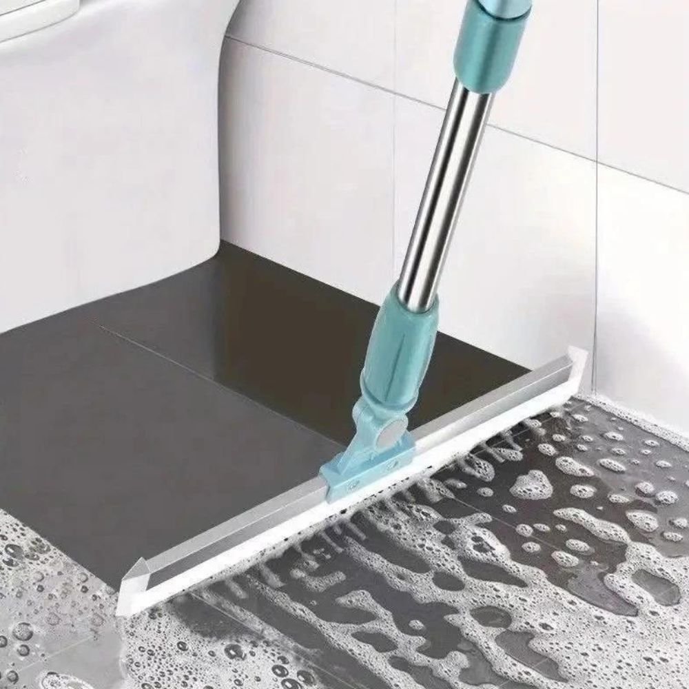 Rodo Limpador De Silicone Mágico multi-Funcional Varredor De Vidros Molhado E Seco De Uso Duplo/Vassoura