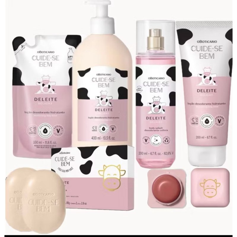 Linha Cuide-se Bem Deleite o Boticário