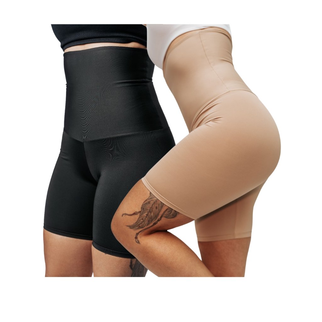 Bermuda Cinta Modeladora Feminina Alta Compressão Chapa Barriga 34 ao Plus Size Short Cinta
