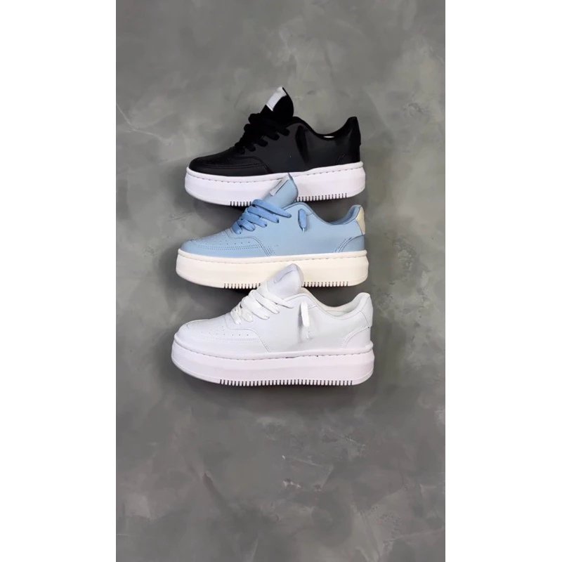 Tenis Azul Bebe Courte Visione Unissex