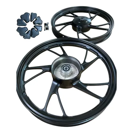 Rodas Cg Titan 150 04-13 Cg Start160 Pé Galinha Preto Tambor