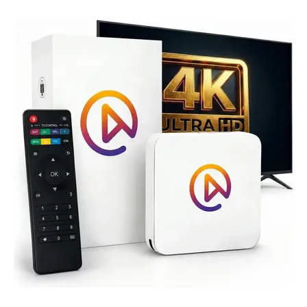 Lançamento  Tv Box Uni V10 4k Versão Branco Padrão Copa 2026 Branco Padrão