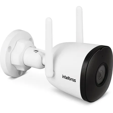 Câmera Inteligente Intelbras iM5SC con Wi-Fi Full HD color Branca